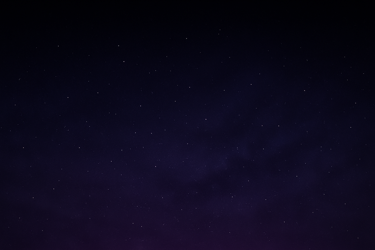 i need a black border at the top of #000000 that quickly fades into purple nightsky 
